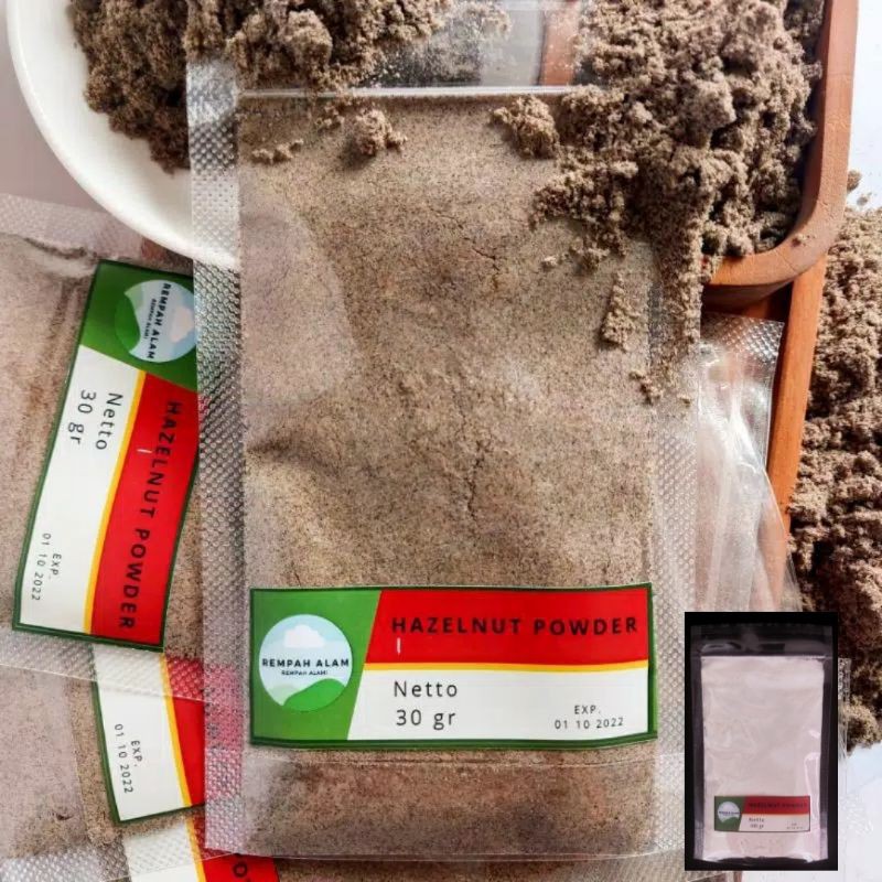 

30gr~100gr Hazelnut Powder by REMPAH ALAM 100% MURNI
