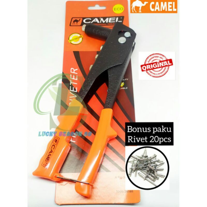 Tang Rivet Camel Free Paku Rivet 20pcs/Hand Rivet Bagus Murah