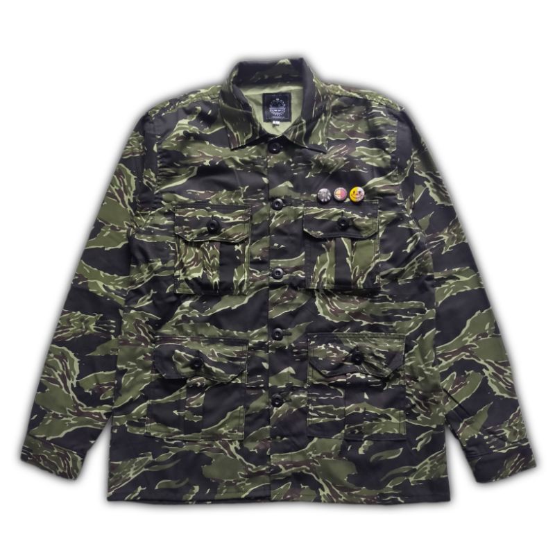ARFACLOTH / FIELD JACKET TIGER GREEN