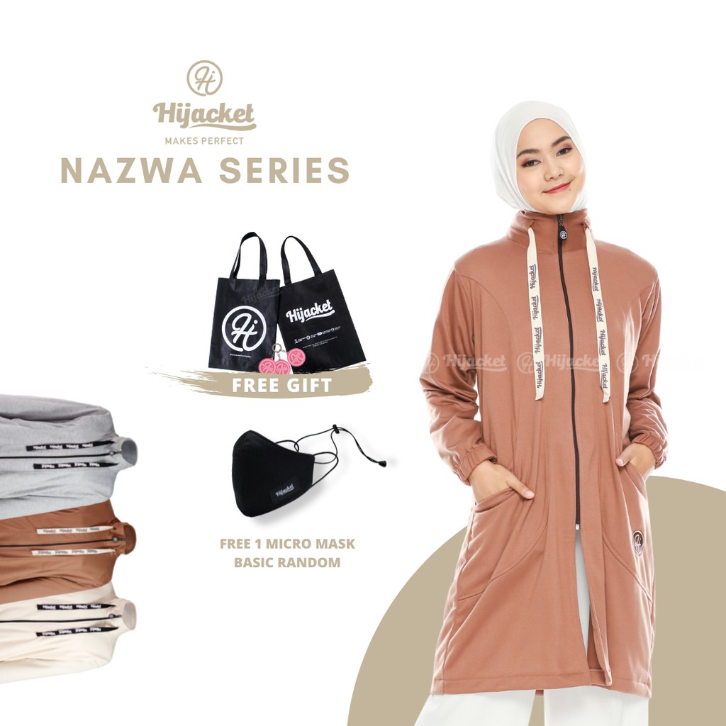 Hijacket Nazwa Muslimah / Jaket Hijaber Muslimah