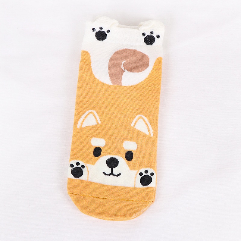 GO! KK688 Kaos Kaki Bayi Pendek Karakter  Anak Perempuan Laki Laki Motif Hewan 3D Lucu Baby Socks Kids Cute Unik Anti Slip