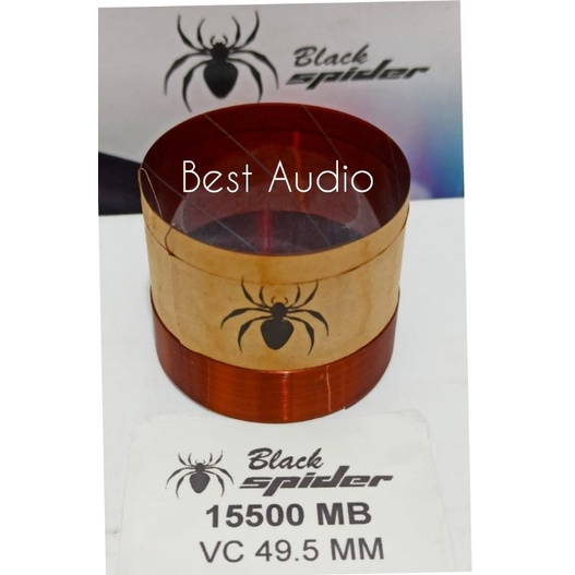 Spoel spul spool speaker 15inch 15 inch Black Spider BS 15500 MB  voice 49.5mm