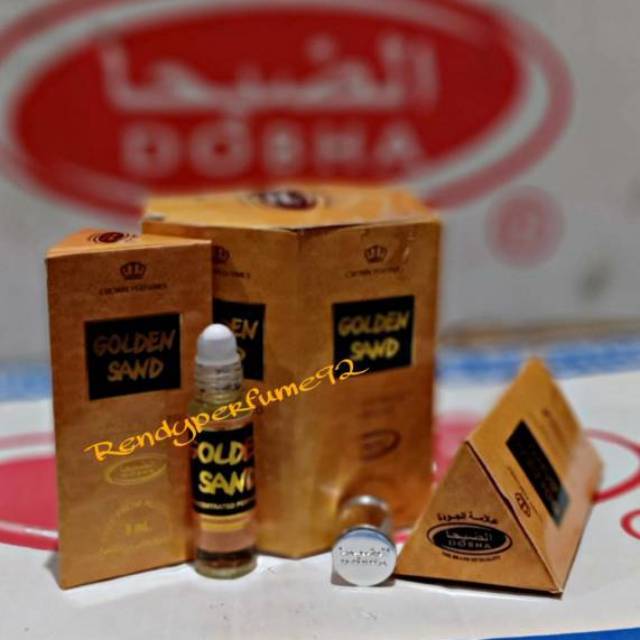 Parfum DOBHA 6ml Non Alkohol Aroma GOLDEN SAND