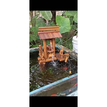 kincir air bambu