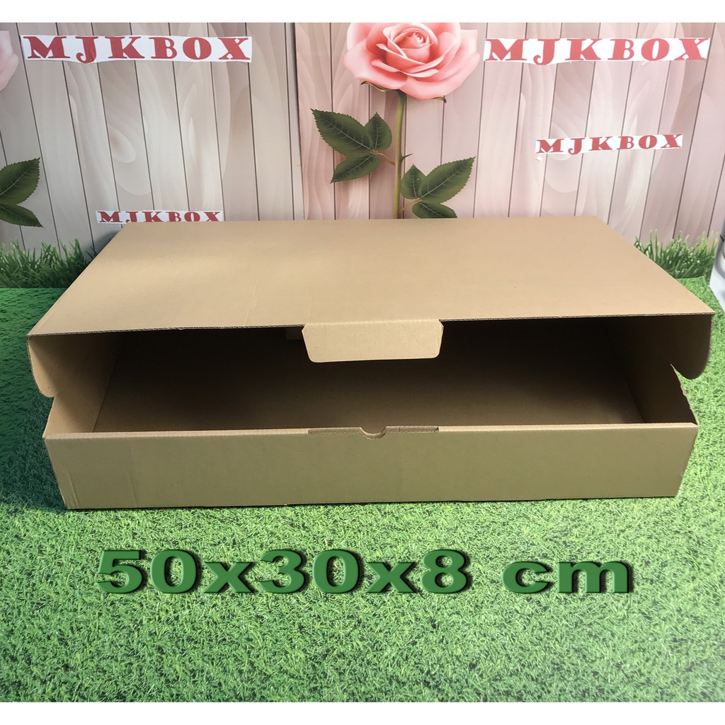 

Kardus Karton Uk, 50 x 30 x 8 cm..Die Cut untuk packing - aksesoris - dll