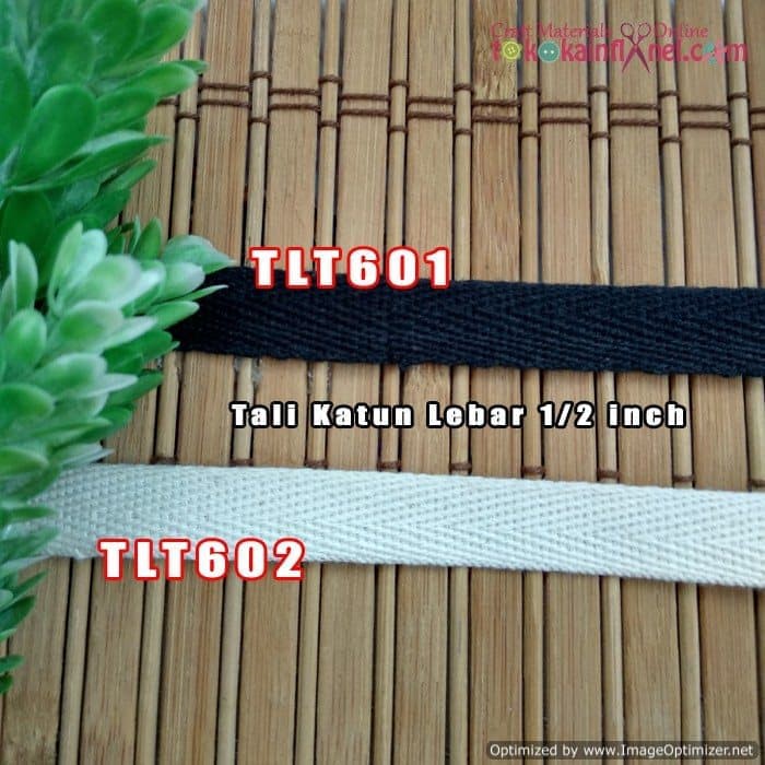 

Jual TLT6 Tali Katun lebar 1/2 inch (Per meter) Murah