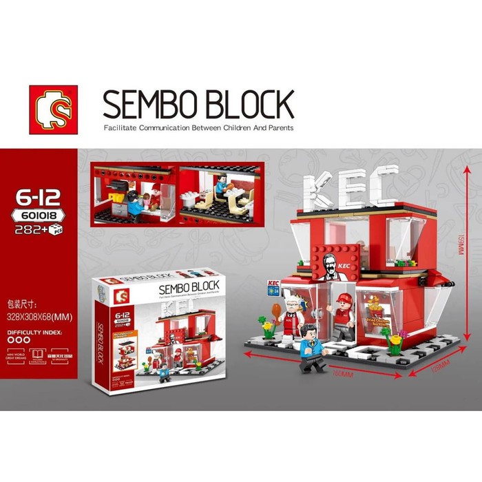 Mini City Series - SD 601018 - KEC - Sembo Block