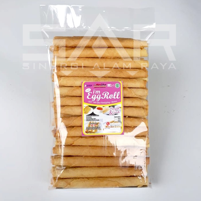 

Egg Roll Makanan Ringan/Cemilan, Renyah & Lezat (500gr)