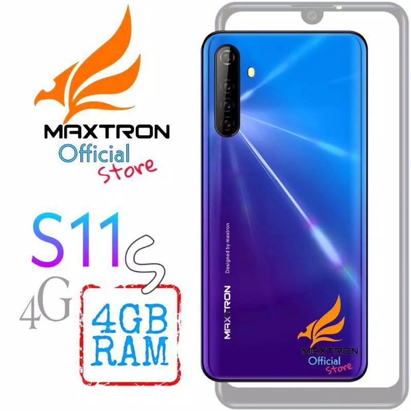 HP MAXTRON S11S S11 S NEW GARANSI RESMI ANDROID RAM 4GB 4/32GB RAM4GB IMEI TERDAFTAR