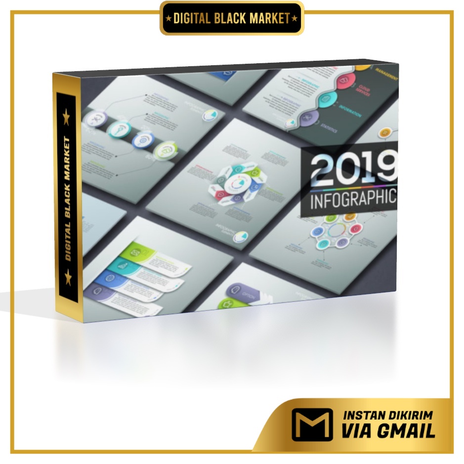 Infographic Pack 2019 - Vector Designs
