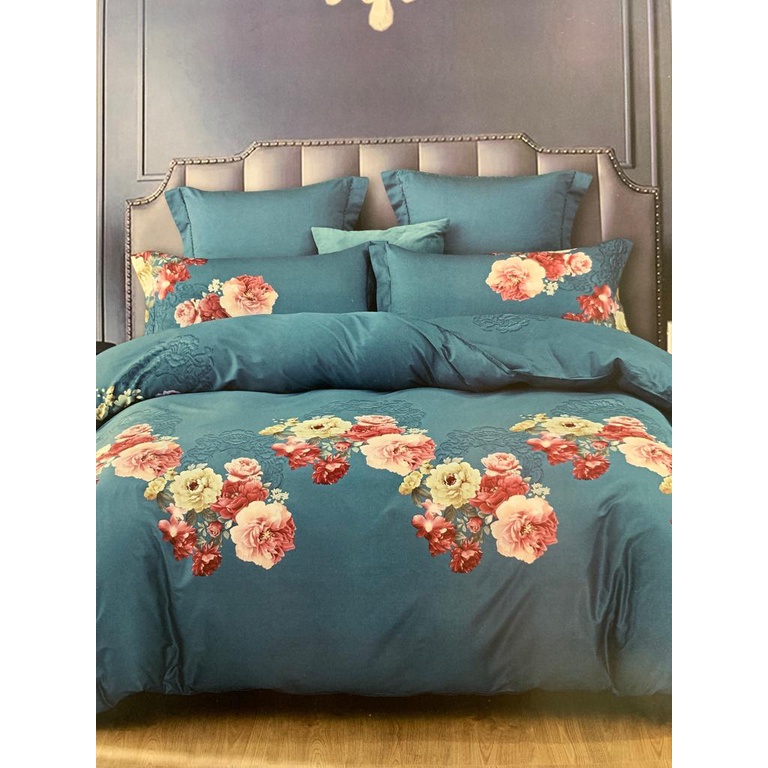 Kain Sprei Katun Jepang Motif Bunga