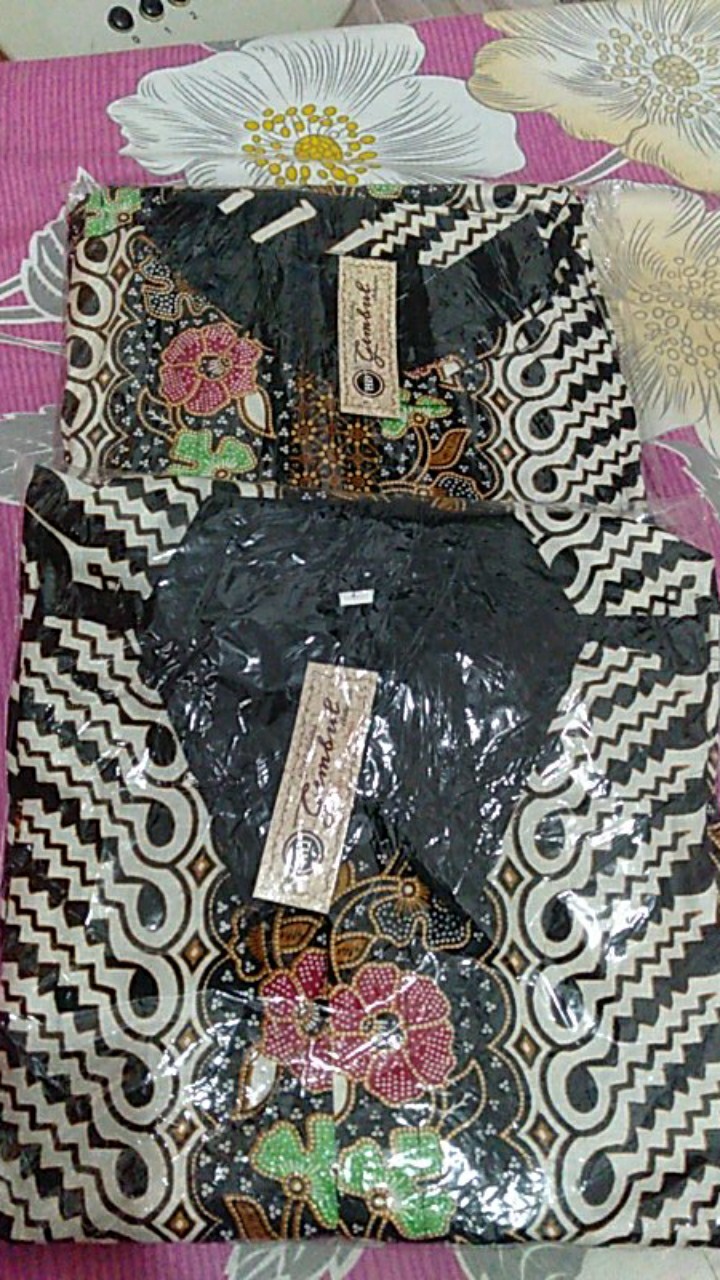 Batik Couple.set Kemeja & Gamis.set Batik Kondangan.batik Pasangan