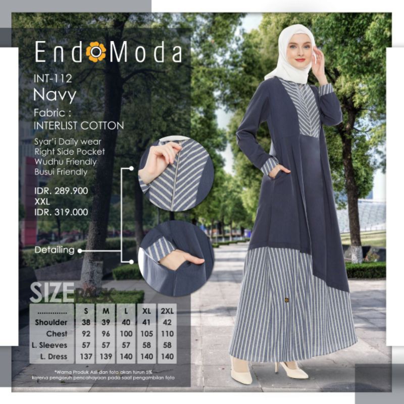 GAMIS ENDOMODA INT 112/TERBARU/2021
