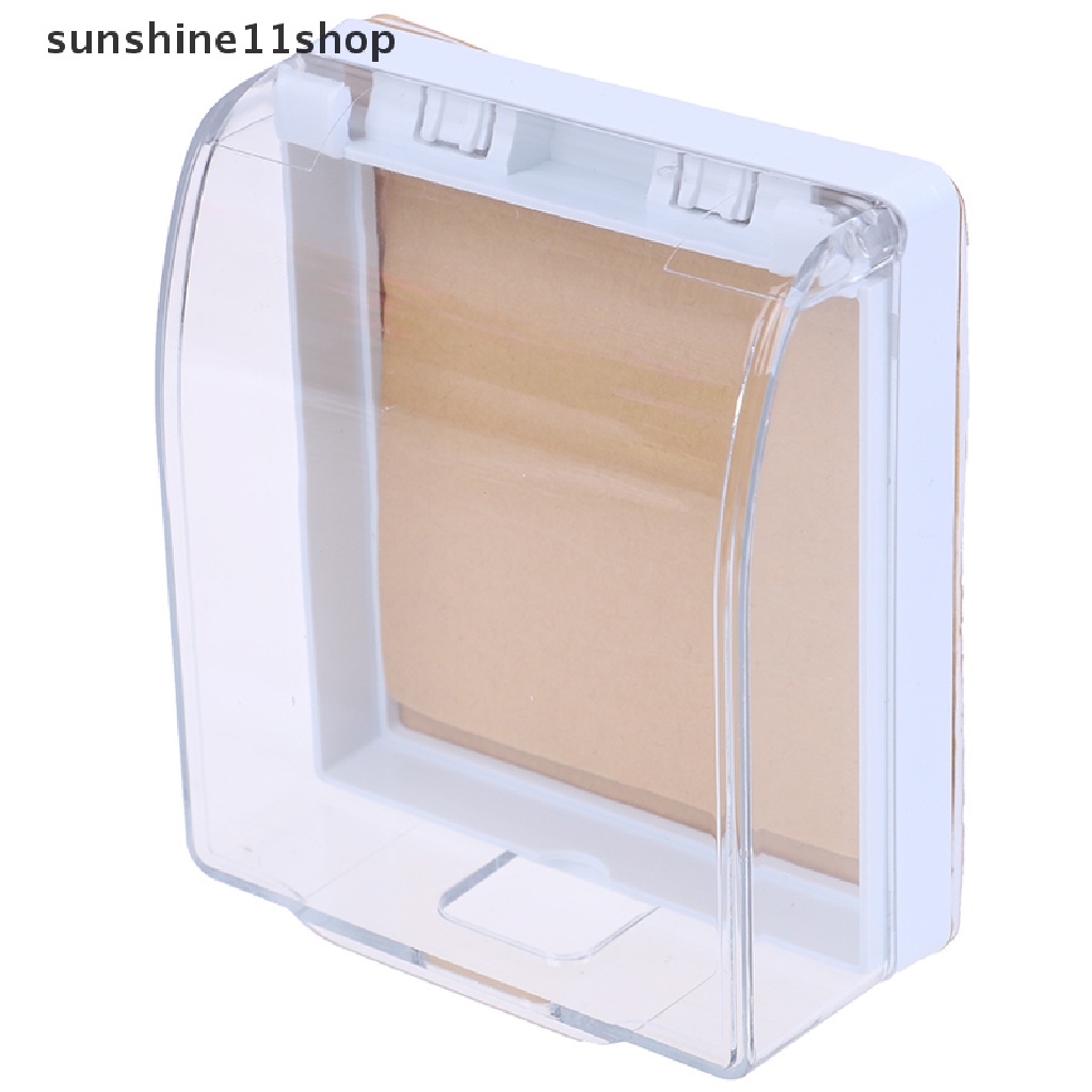 (SHO) Cover Pelindung Bel Pintu Wireless Anti Air Dengan Lampu LED