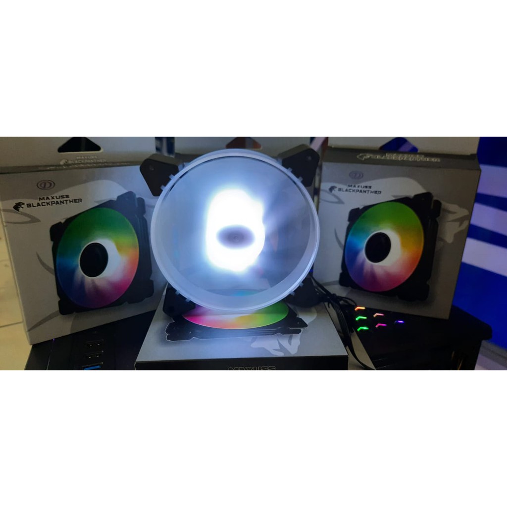 FAN CASE RGB F017 12 CM 120MM SIAP PAKAI TERMURAH