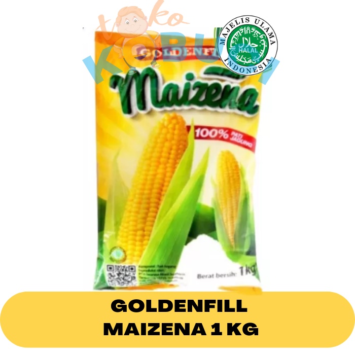 

Goldenfil Maizena 1 kg Pati Tepung Jagung