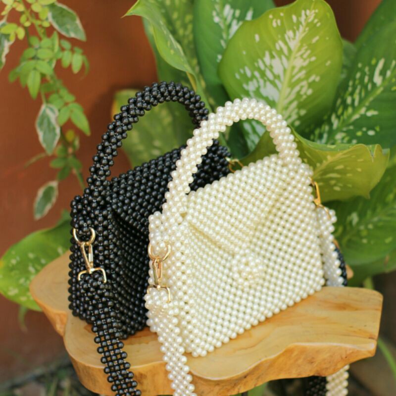 ALICE • Tas Manik / Tas Mutiara / Tas Mote / Beaded Bag