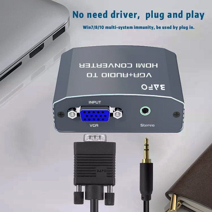 Converter VGA+Audio to HDMI Bafo BF-H103