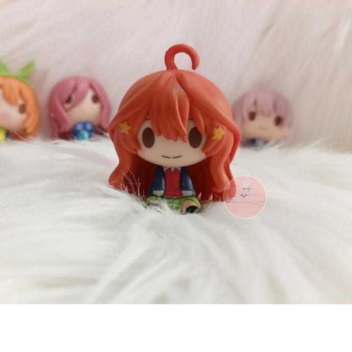 Action Figure Gotoubun No Hanayome Miku, Itsuki, Ichika, Nino, Yotsuba