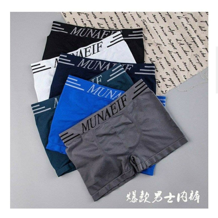 Underwear Bamboo Fiber celana dalam Pria 5 pcs