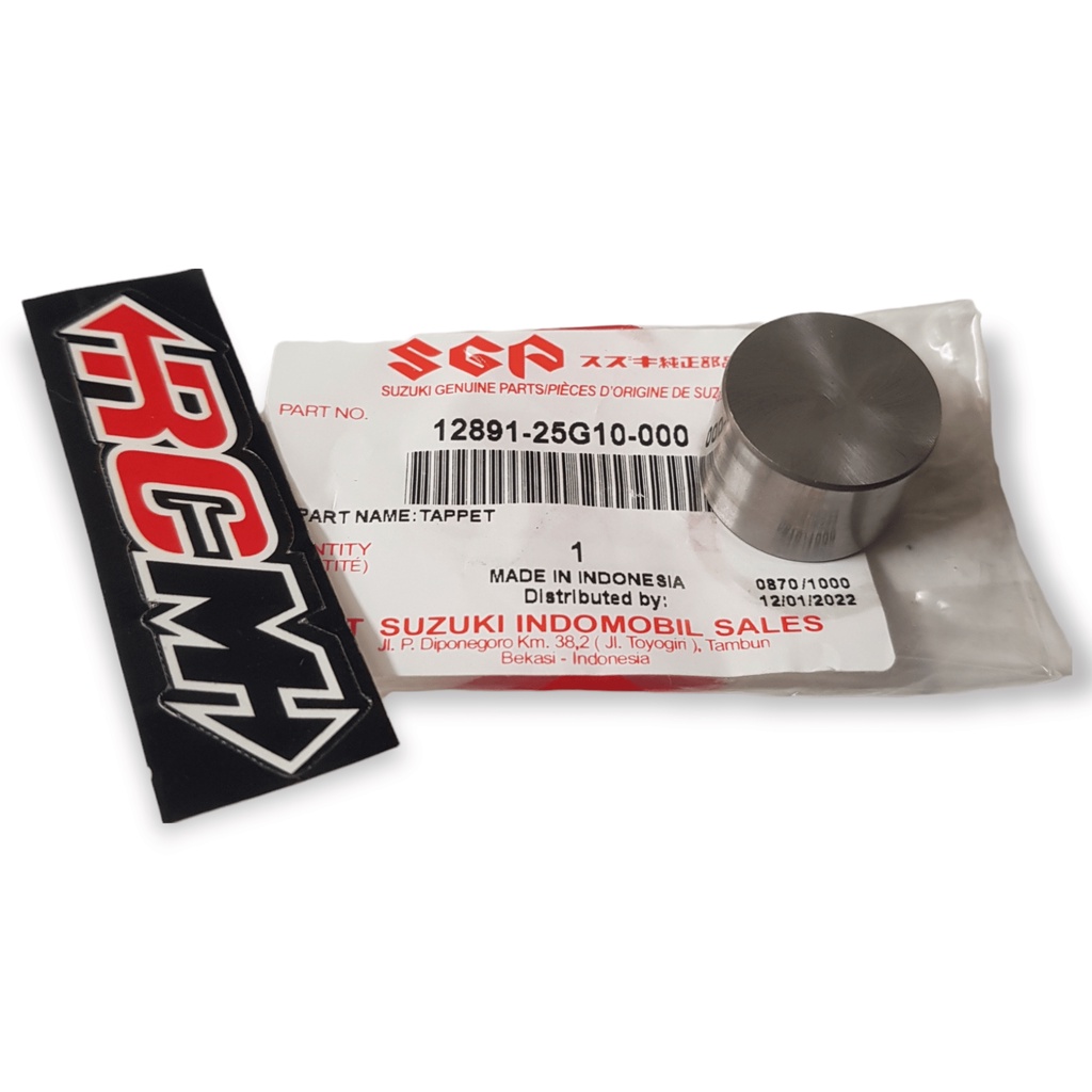 TAPET TAPPET TOPI RUMAH SIM KLEP SATRIA FU 150 KARBU CARBU FI F1 GSX 150 R ORI ORIGINAL SUZUKI SGP ASLI 12891-25G10-000