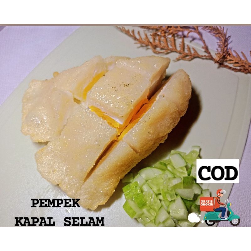 

PEMPEK PALEMBANG / PEMPEK KAPAL SELAM, ISI 1 TELOR UTUH PEMPEK IKAN TENGGIRI