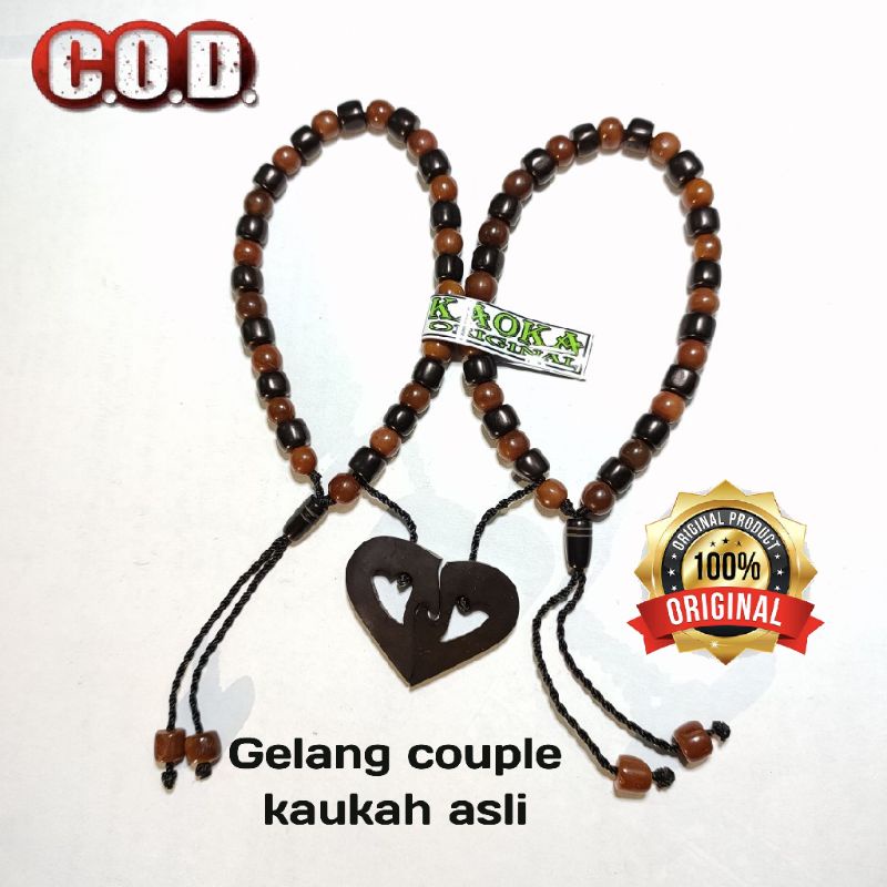 Gelang couple kokka/kaukah asli motif kombinasi (ORIGINAL PRODUCT)