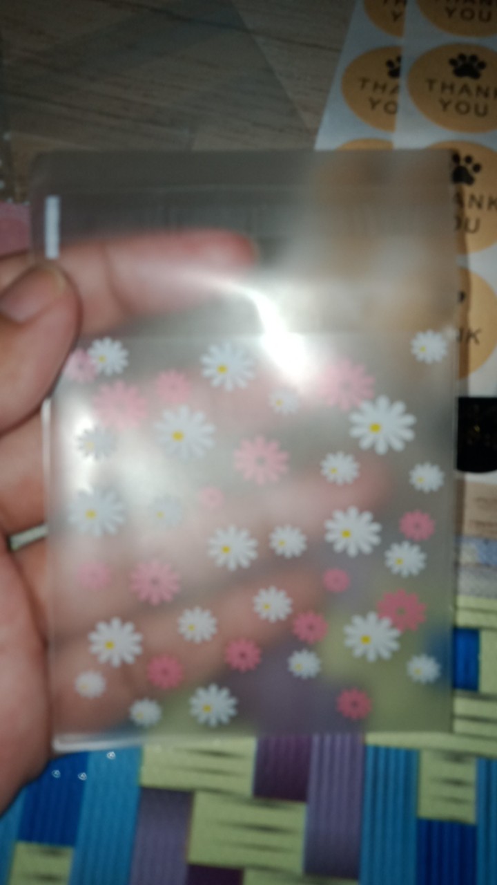 Cookies Bag Termurah Plastik Kue Biskuit Fancy Bunga Flower Daisy Sakura Frozen Snowflakes Rose 7x7