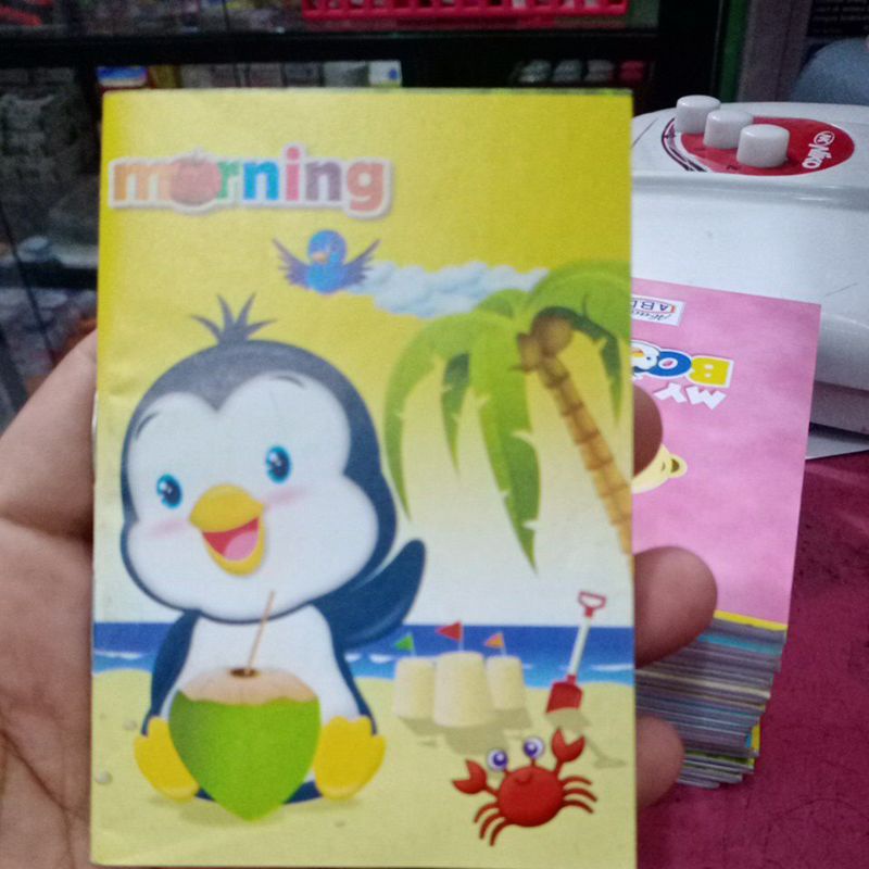 

Buku kecil my book panjang 10cmx lebar 7cm isi 20 lembar