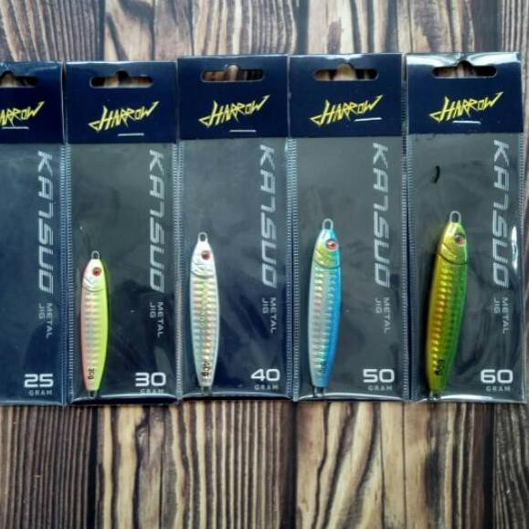

❗COD✔️ - metal jig HARROW KATSUO 25gr, 30gr, 40gr, 50gr & 60gr
