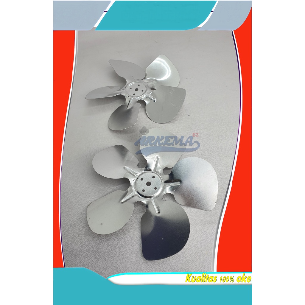 DAUN KIPAS FAN | FAN KIPAS ALUMUNIUM 19 cm | BLADE CONDENSOR 10watt | FAN CONDENSOR