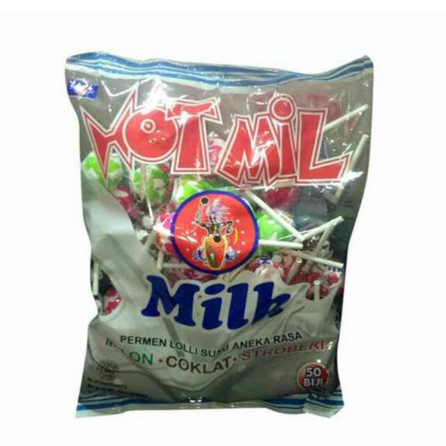 

Hot Milk Refill Assorted Lolipop (350 gram / 50 pcs)