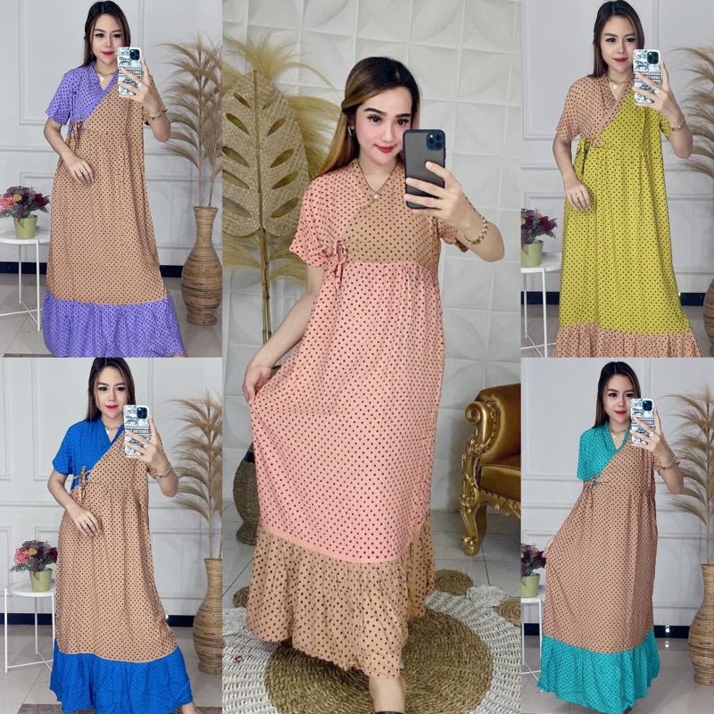 Daster Arabian Terbaru 2021 Modern//Daster Arab Renda Turki//Daster Arab Jumbo&Panjang//Daster Arab 