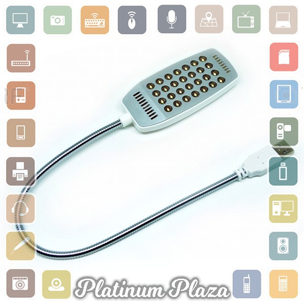 Lampu USB 28 LED dengan Modul ON / OFF - UL014 - White`6IBP28-