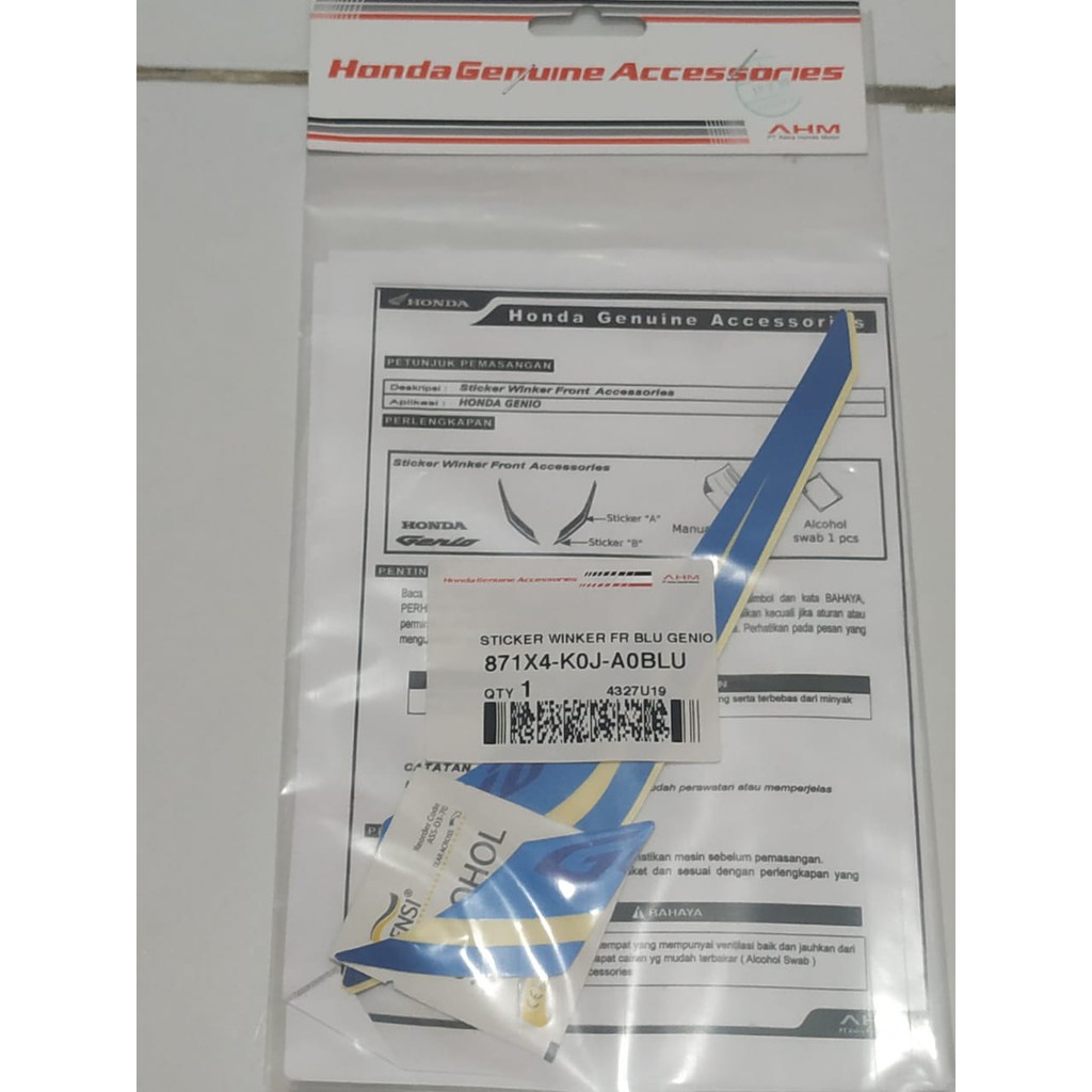 Sticker Winker Front Genio