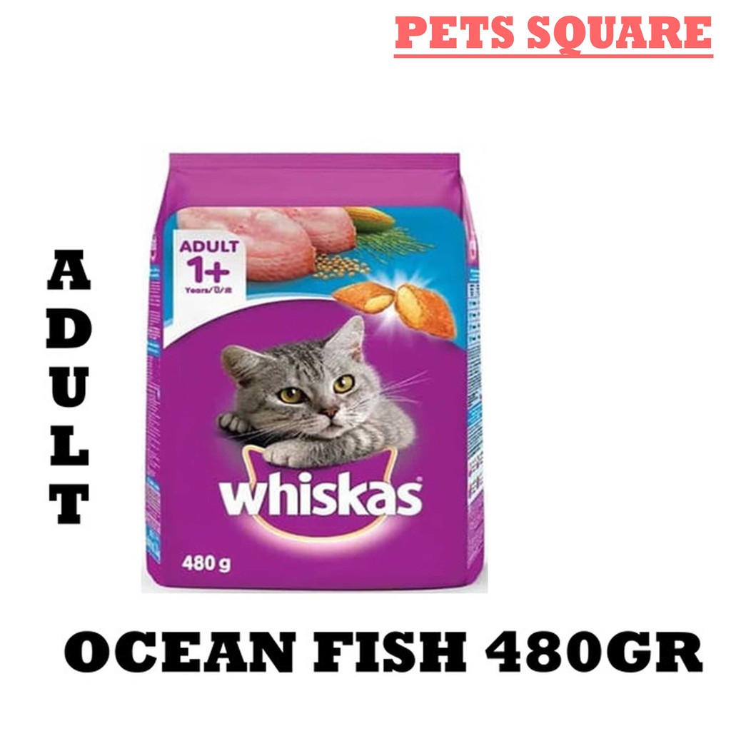 WHISKAS OCEAN FISH 480GR