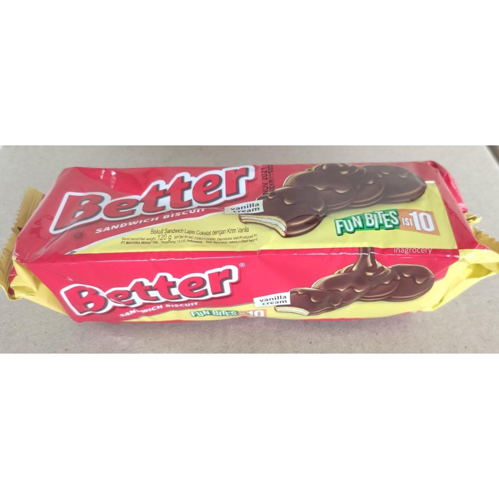 

BETTER FUNBITES isi 10 120gr