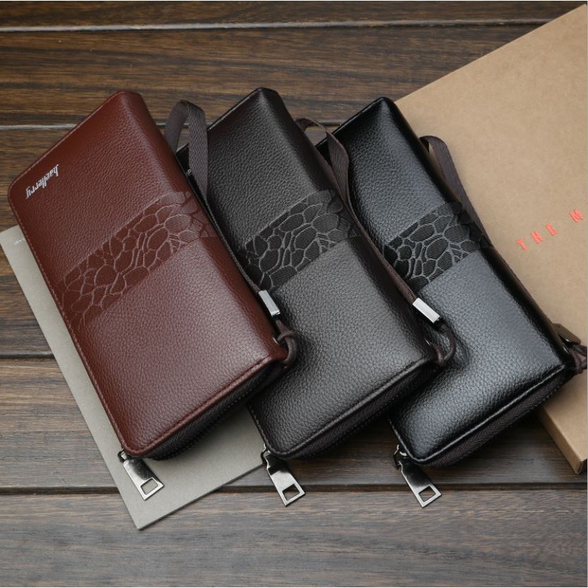 (COD) Vyctoria VOS6085 Dompet Panjang Pria Baellerry Terbaru Man Wallet Import JTF6085 CR7606 EL4011 6085 7606 4011