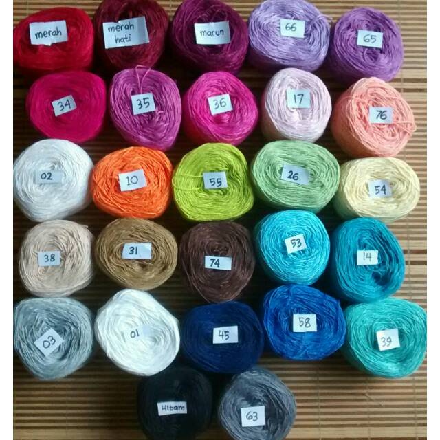 Benang Rajut Katun Bali Halus