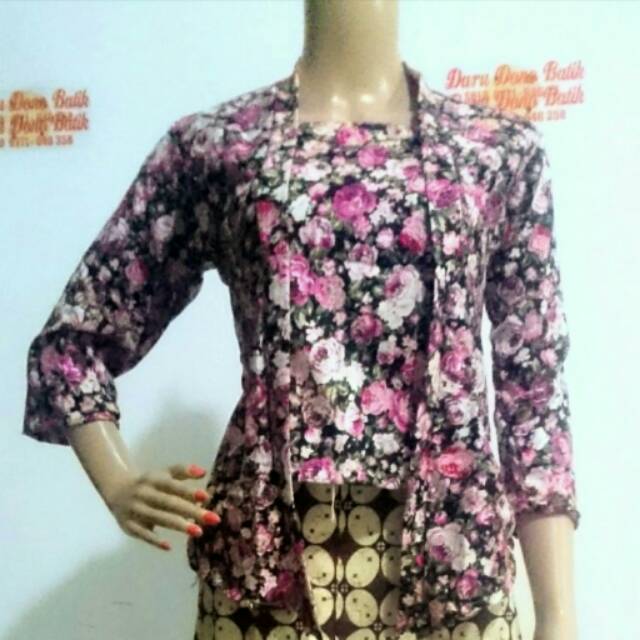 Kebaya katun Jepang ori