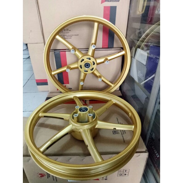 VELG RACING ROSSI SANCA MODEL RCB HONDA SONIC 150 R UK 160/160 RING 17