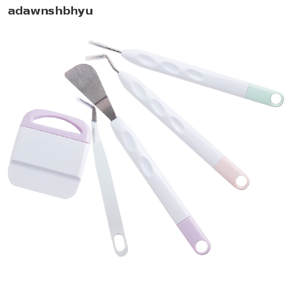 Adawnshbhyu Alat Penyiang Gulma Vinyl Dengan Hook Weeder Piecing Starter Tool Untuk Cricut Joy