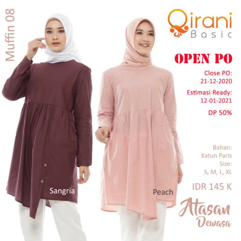 ATASAN MUFFIN 08 || QIRANI BASIC