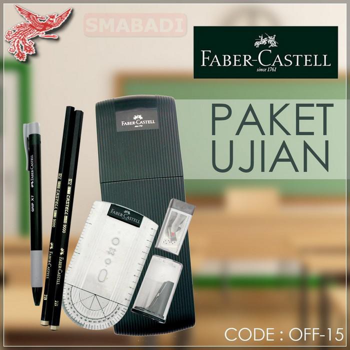 

COD - PAKET UJIAN MANTAP PENSIL 2B FABER CASTELL UJIAN STANDAR SET ISI 6 - OFF-15 - FCO