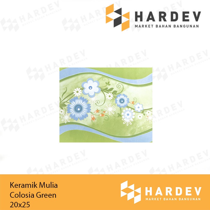 KERAMIK MULIA 20X25 CELOSIA GREEN KW1