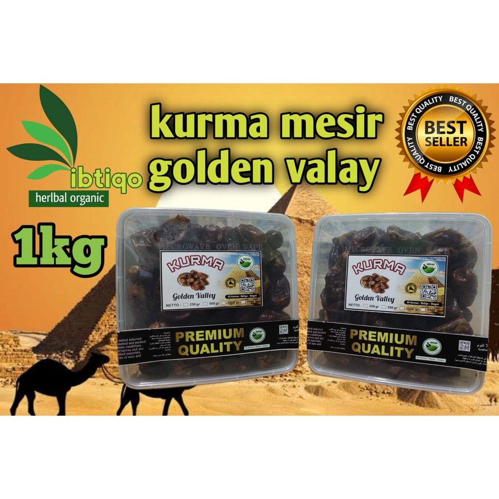 

Kurma Mesir Golden Vallay 1kg Termurah