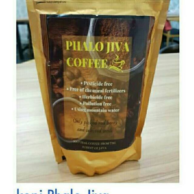 

Bubuk Kopi Arabika Jawa Organik PHALO JIVA - Organic Java Arabica Premium Coffee