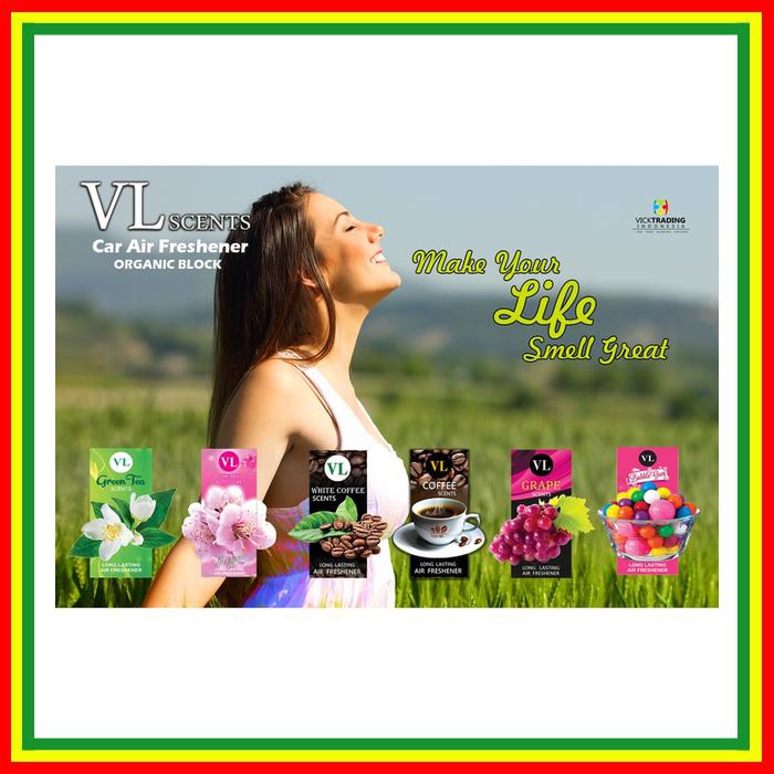 PARFUM PENGHARUM MOBIL, RUANGAN VL SCENTS BLOCK COFFEE