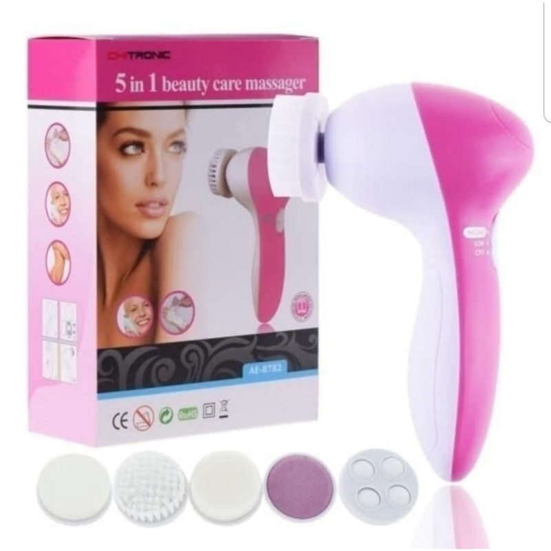 face massager 5 in 1 alat pembersih wajah