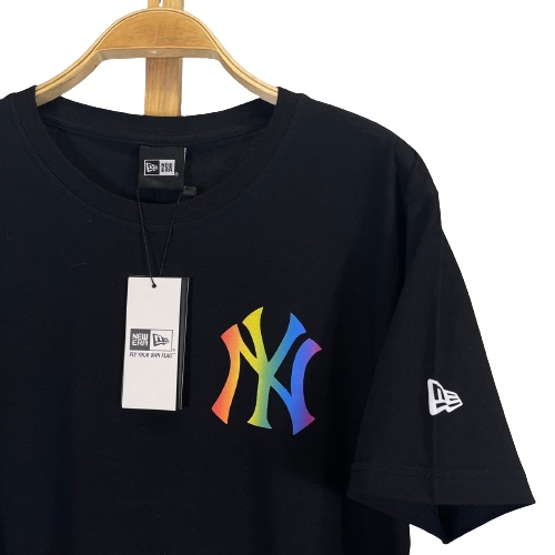 T - Shirt  MLB NY COLORFULL – Fashion Trendy Casual Unisex Good Brand Quality 99% Realpict